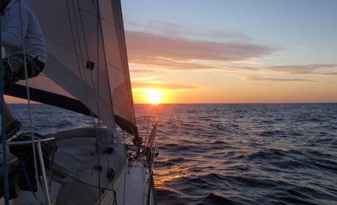 Sunset on the way home © SW